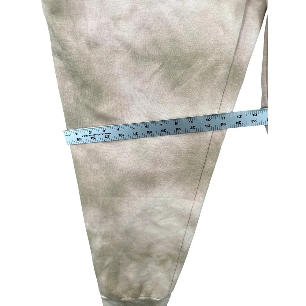 True Religion Mens Logo Core Jogger Sweatpants XXL Fog Beige Fleece NWT